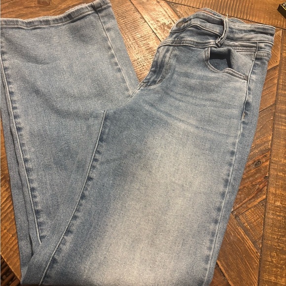 Judy Blue High Waist Vintage Wash Retro Wide - Picture 4 of 15